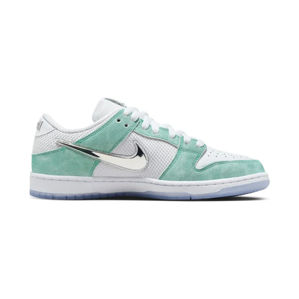 Nike SB Dunk Low Pro Racer Blue/White/Metallic Silver (FD2562-400)
