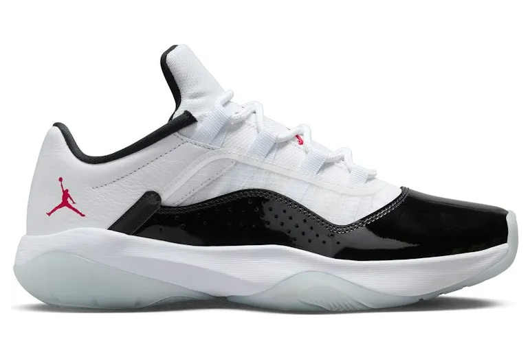 Jordan 11 CMFT Low White Black Blue Tint University Red (DV2629-106)