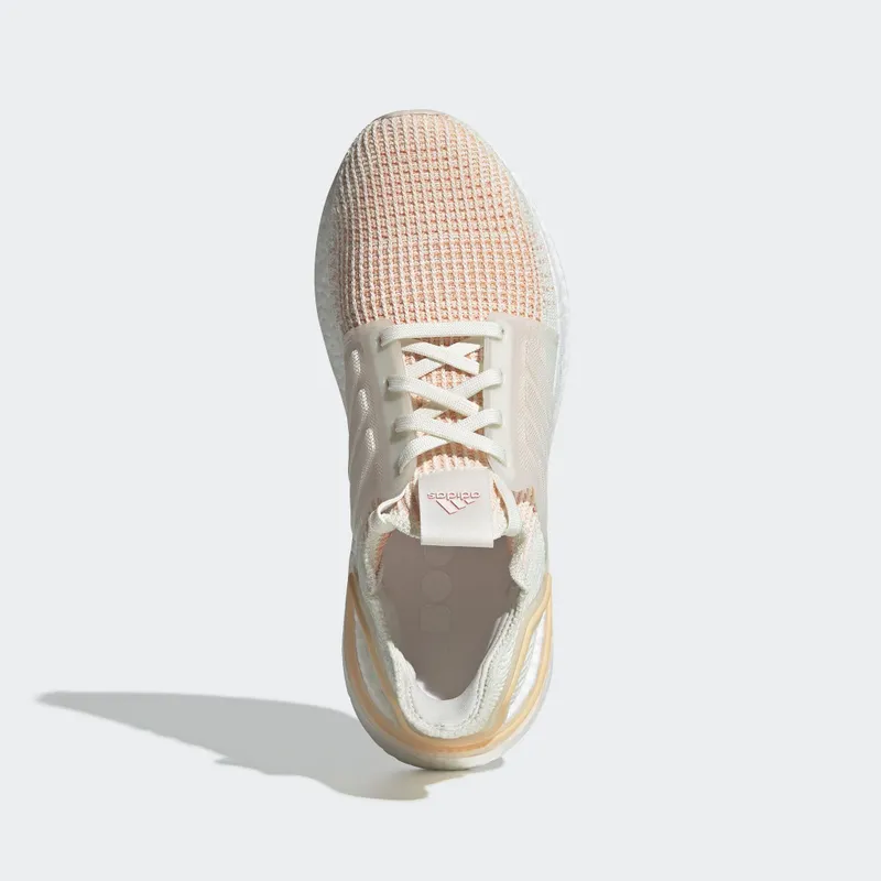 adidas  Ultra Boost 19 Off White Glow Orange (W) Off White/Off White/Glow Orange (F34073)