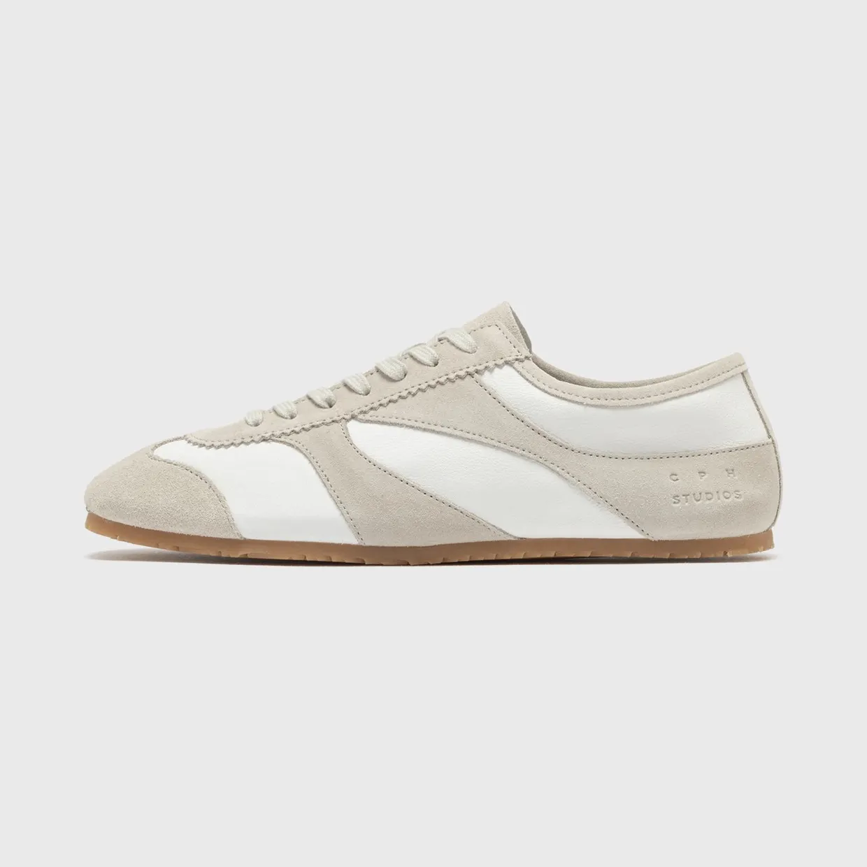 Copenhagen Studios CPH717 leather mix White