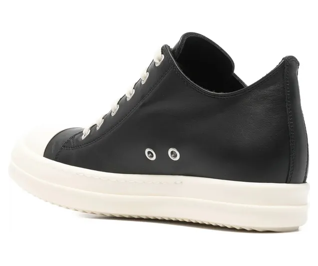 Rick Owens Lace-up Fastening “Black” (RP01F6891 LCO 911) (4)