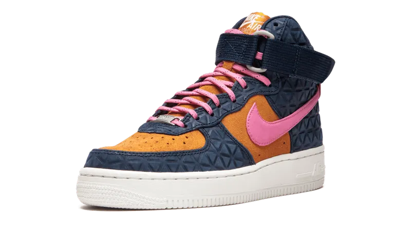 Nike AIR FORCE 1 HI PRM SUEDE “Dynamic Pink” (845065-400)