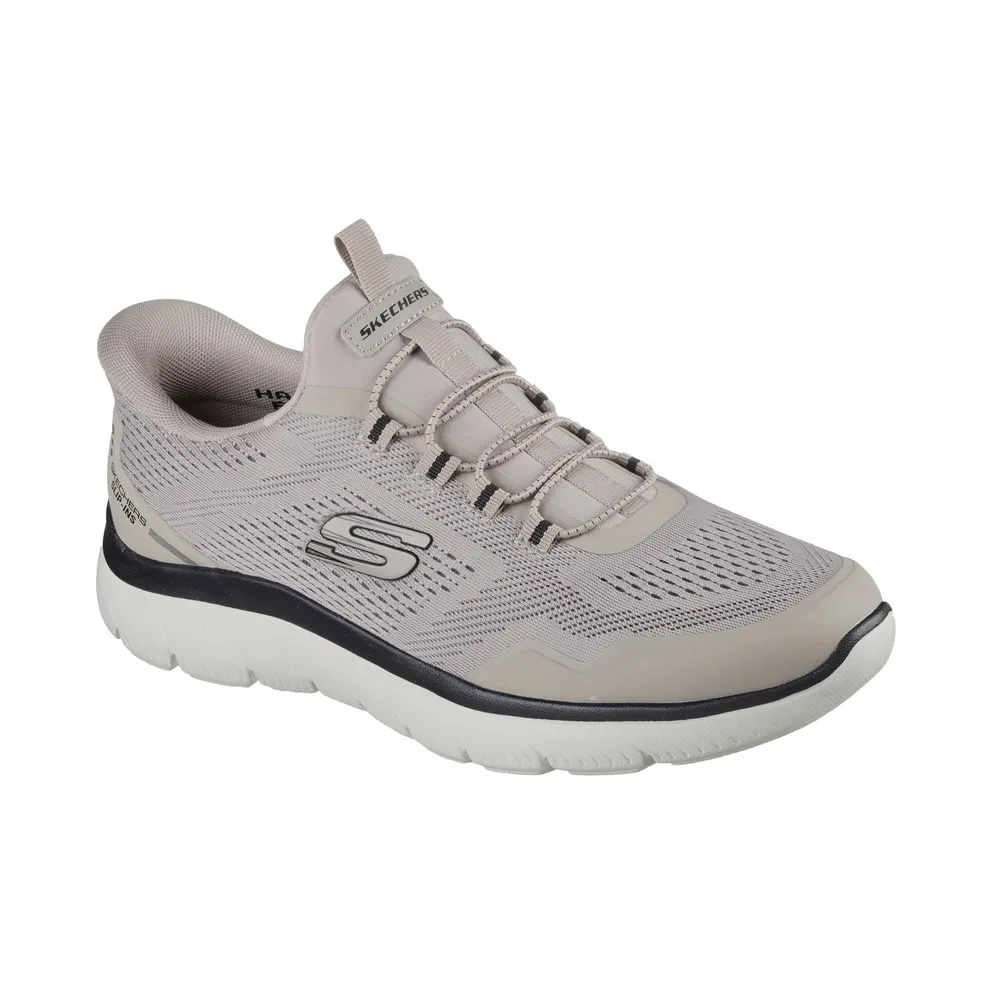 Skechers Slip-ins: Summits – Top Rate Sneaker Taupe/Black