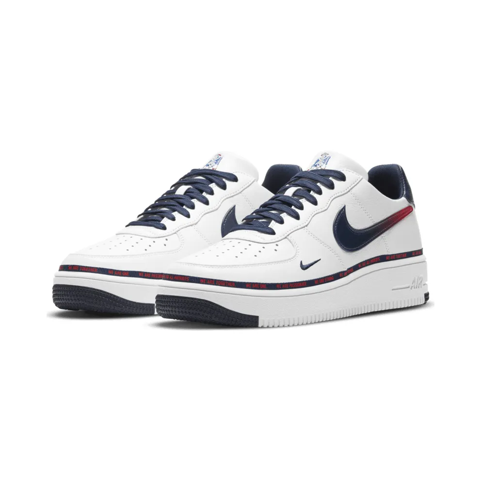 Nike Air Force 1 Ultra New England Patriots (2020) White/University Red-White-College Navy (DB6316-100)
