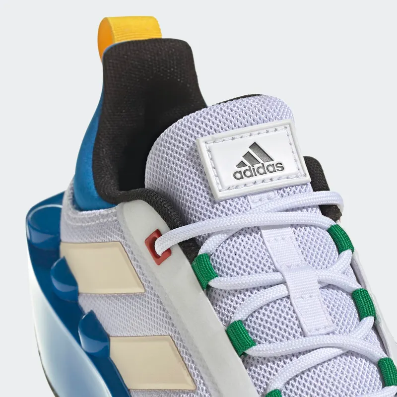 adidas Tech RNR LEGO Cloud White Wonder White Shock Blue (HP5883)