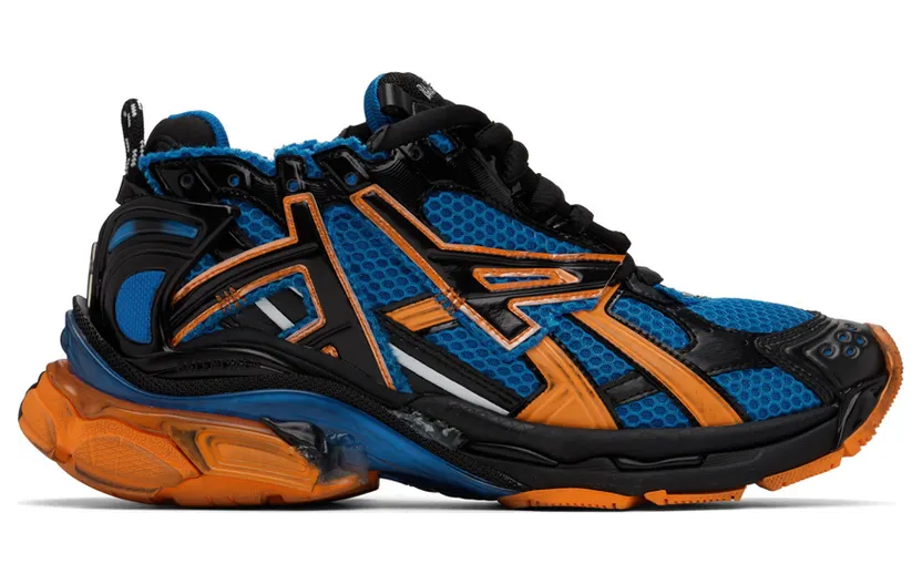 Balenciaga Blue Runner Sneakers (677403-W3RB3-4719)