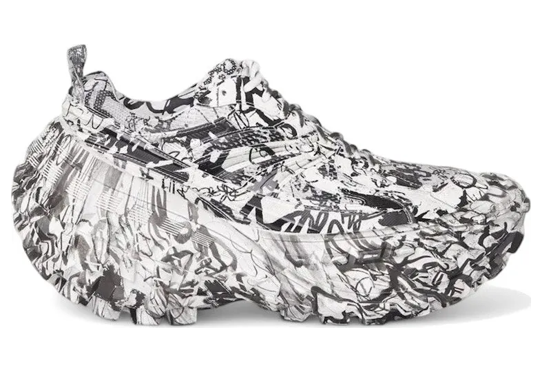 Balenciaga Bouncer Graffiti Print (685613 W2RG1 9010)