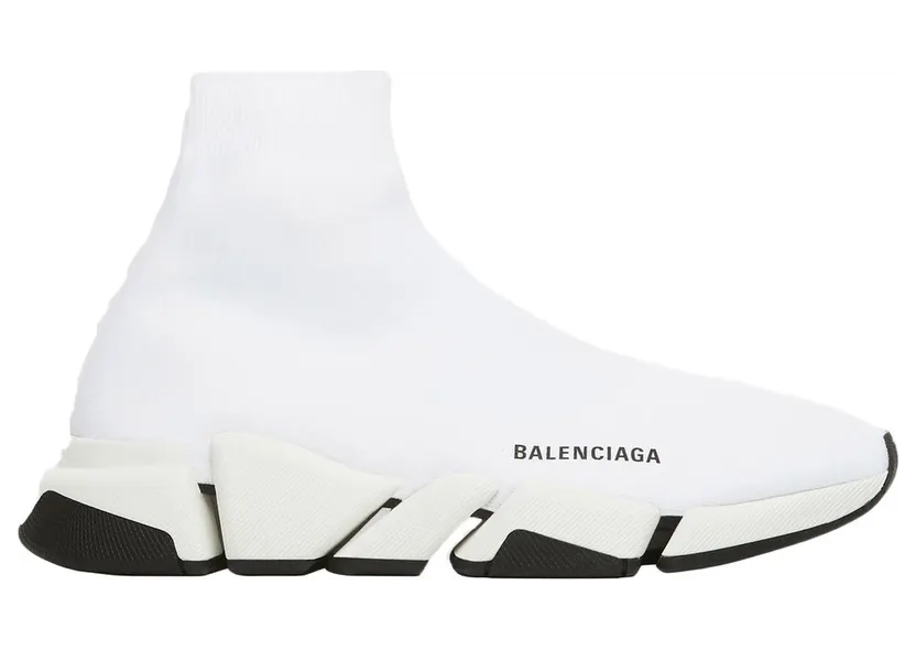 Balenciaga Speed 2.0 White Black (617239W2DB29014)