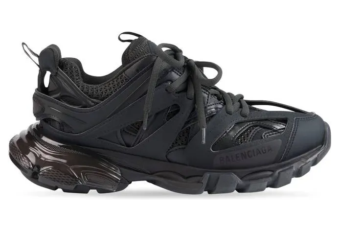 Balenciaga Track Clear Sole Black (W) (647741W3BM11000)