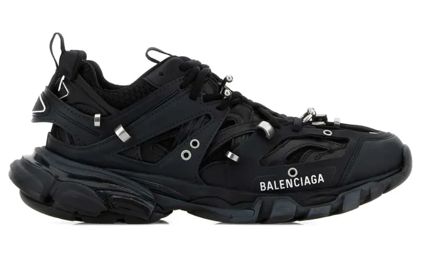 Balenciaga Track Piercing – Black (542436WTRPG)