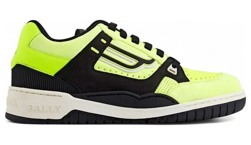 Bally Kuba Sneaker Neon Yellow Black (6228515)