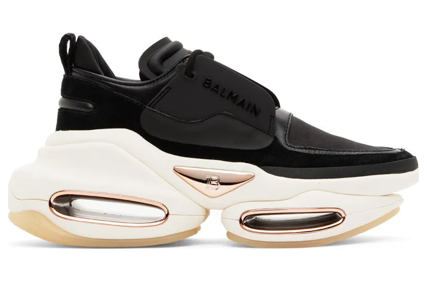 Balmain Black B-Bold Sneakers (YN1VI541LSHD)