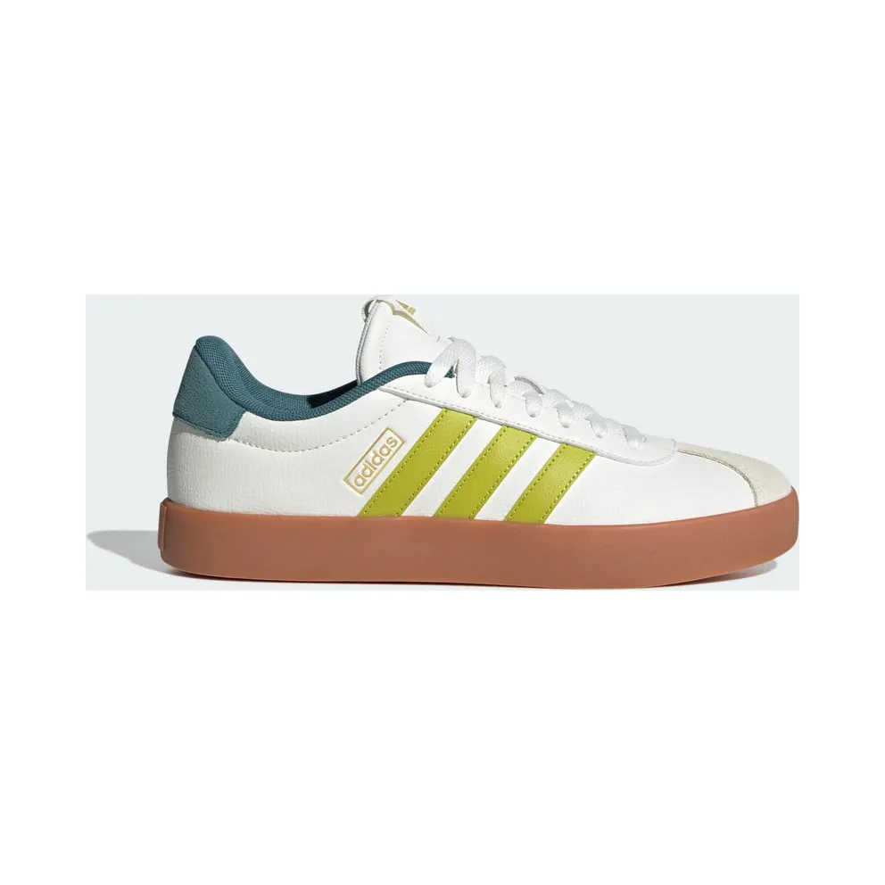 Adidas VL Court 3.0 Core White / Preloved Lime / Preloved Teal (JR8636)