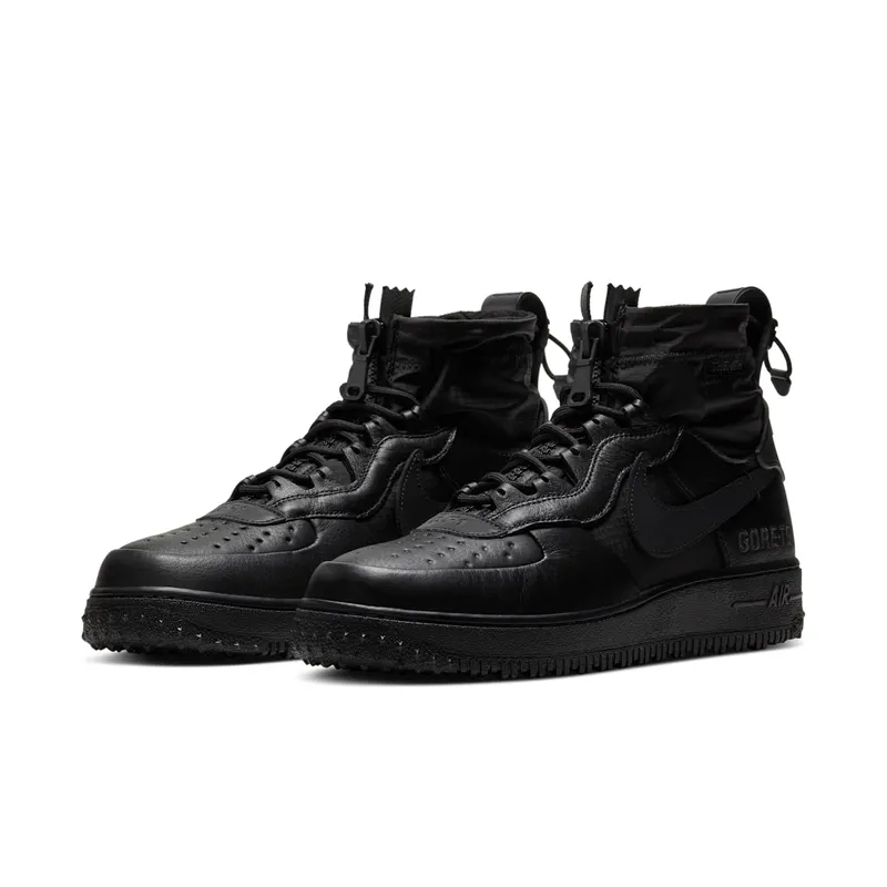Nike Air Force AF 1 WTR Gore-Tex Triple Black (2019) (CQ7211-003)