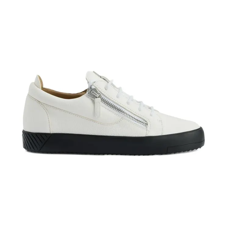 Giuseppe Zanotti Low-Top-Sneakers mit Reißverschlussdetail “White” (RU50028H01)