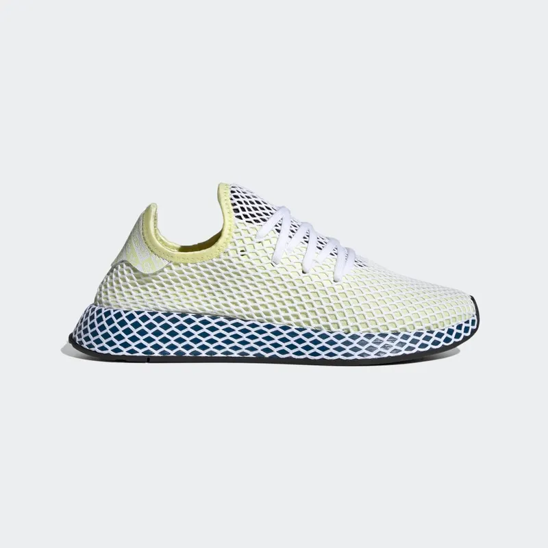 adidas Deerupt Runner Yellow Tint / Cloud White / Legend Marine (EF5377)
