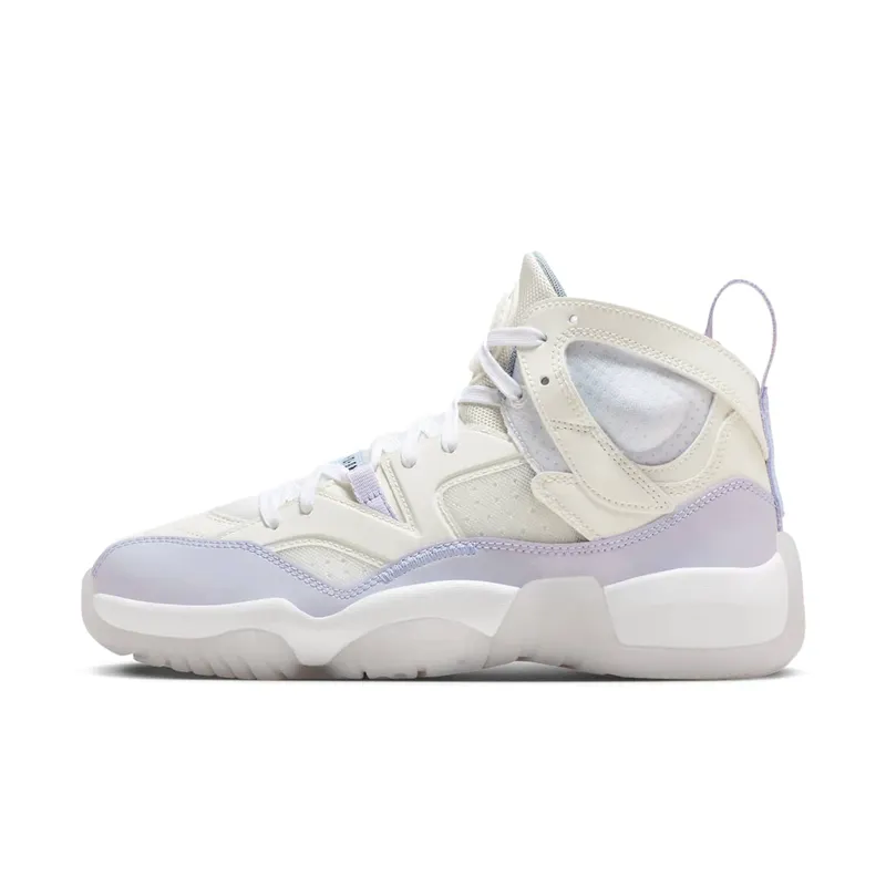 Jordan Jumpman Two Trey White Lavender Purple (FB7166-511)