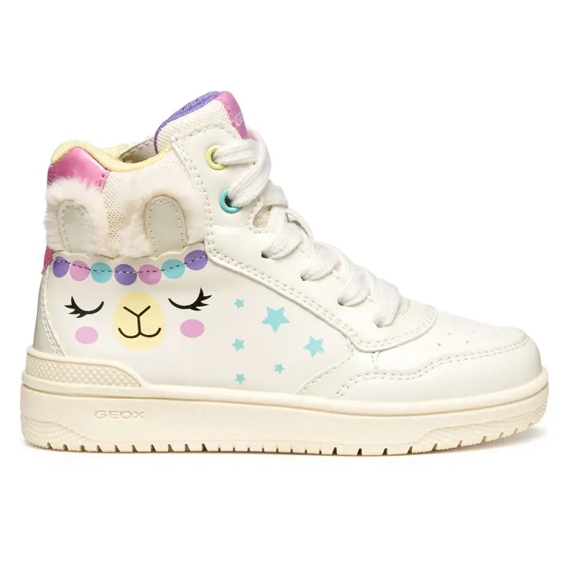 Geox sneaker Licht ivoor/multikleur (J56HXE0BCKN-C1M0G)