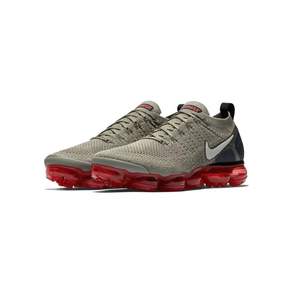 Nike Air VaporMax 2 Dark Stucco Dark Stucco/Obsidian-Habanero Red-Grey Fog (942842-010)