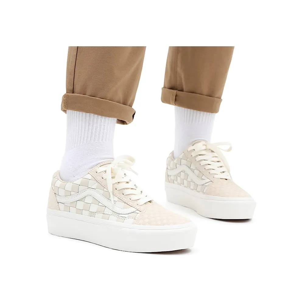 Vans Woven Old Skool Platform “Light Brown” (VN0A5KX99GY)