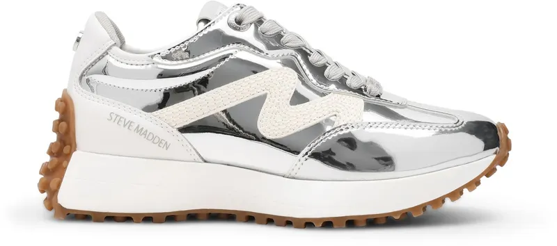 Steve Madden sneaker zilverwit (SM11003811-03009-04D)