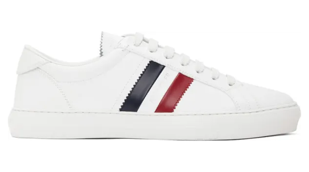 Moncler White New Monaco Sneakers (F209A4M7144001A9A)