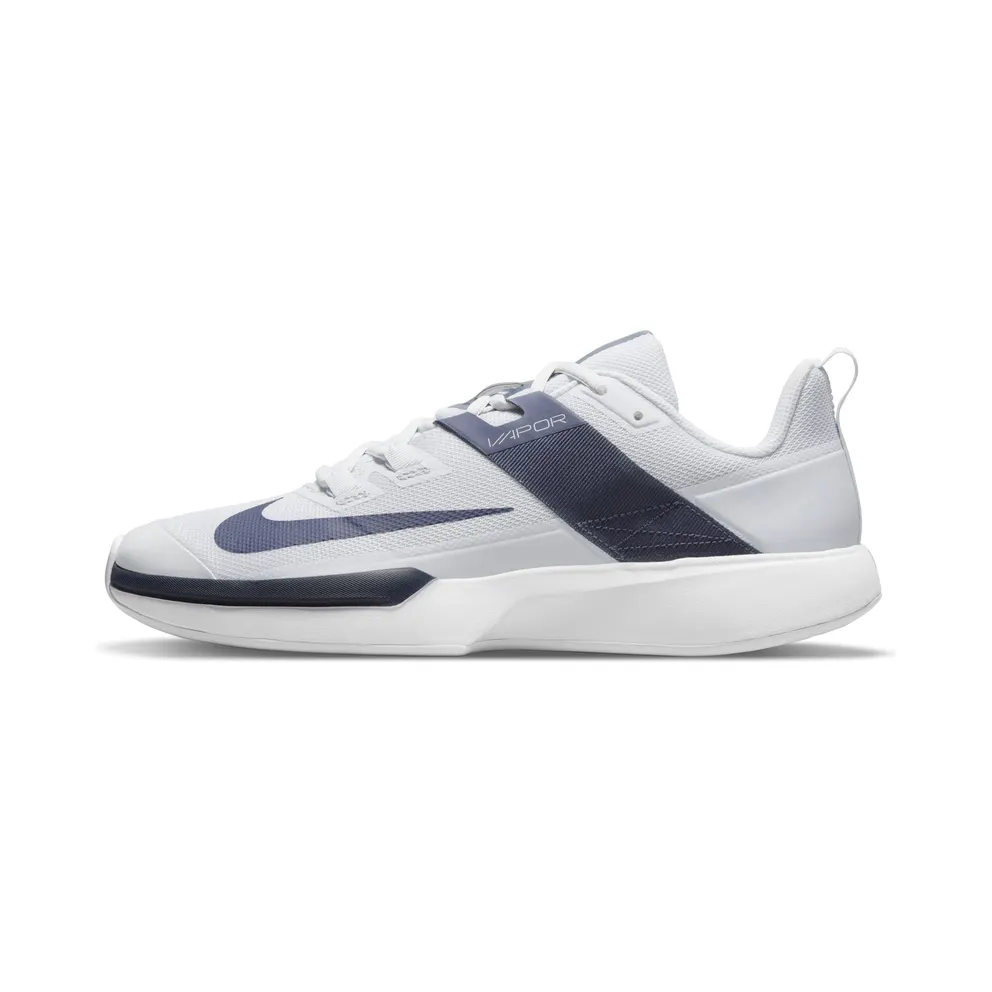 NikeCourt Vapor Lite Hardcourt Grey “Pure Platinum / White / Obsidian” (DC3432-007)