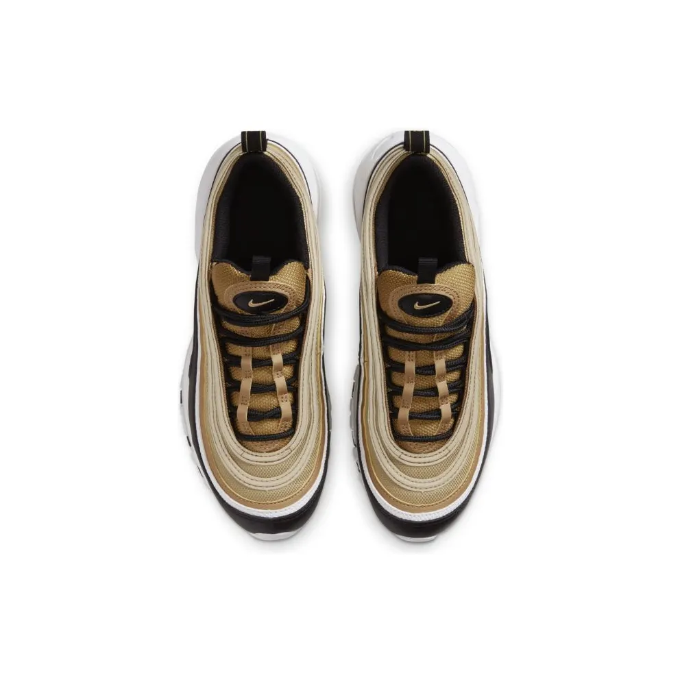 Nike Air Max 97 Metallic Gold Black White (GS) Metallic Gold/Black-White-Metallic Gold (CZ9197-700)