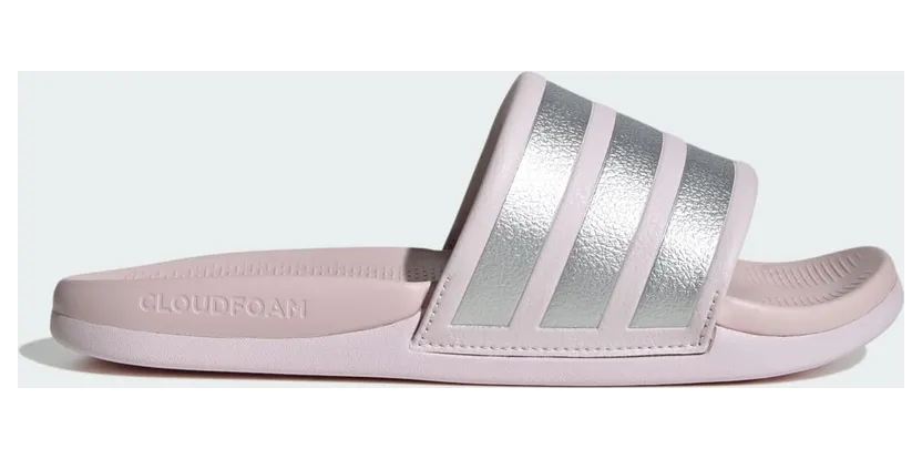 Adidas ADILETTE COMFORT 2.0 SLIPPERS Almost Pink / Silver Metallic / Almost Pink (JP9122)
