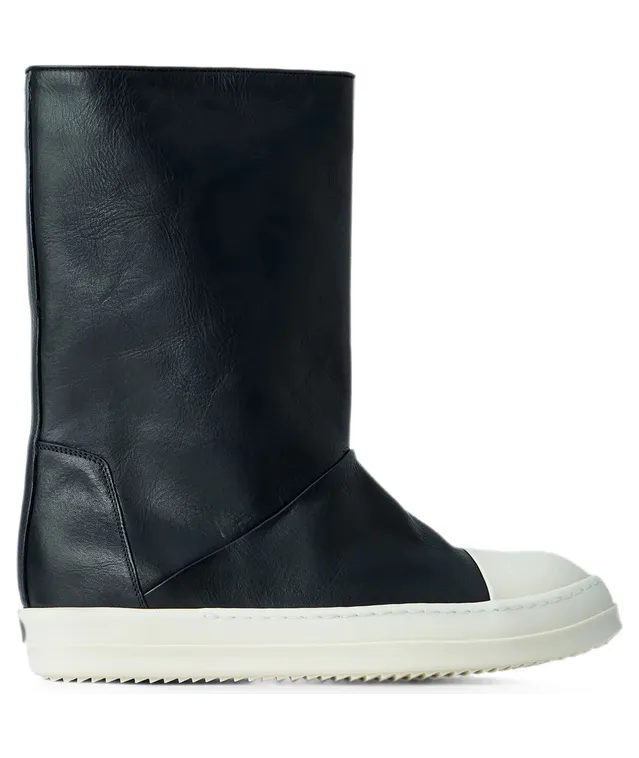 Rick Owens Sneakwaders Round-toe “Black” (RU02F4886 LOO 911)