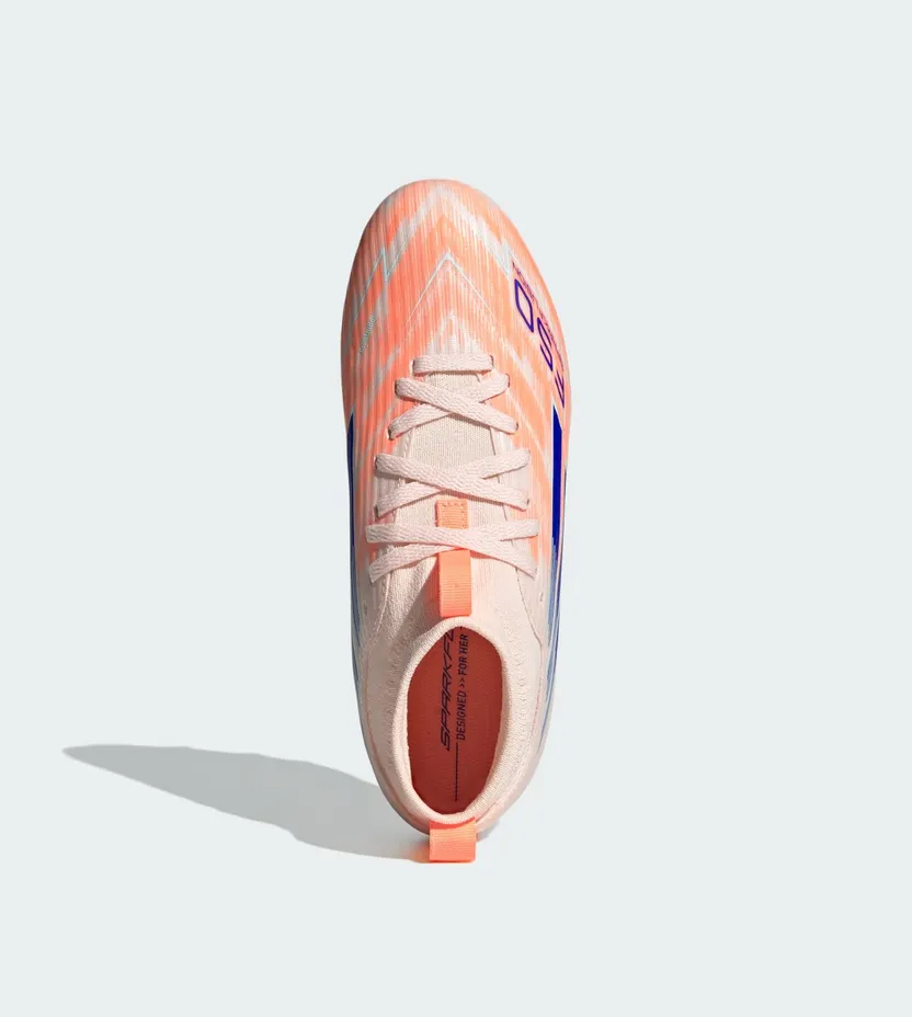 adidas F50 Sparkfusion League Mid-Cut FG/AG Coral Blaze Pack (JR3971)