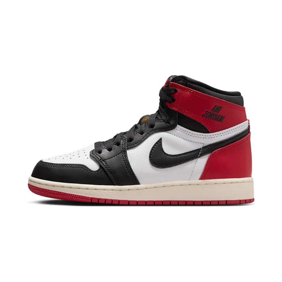 Jordan 1 Retro High OG GS “Black Toe Reimagined” (FD1437-106)