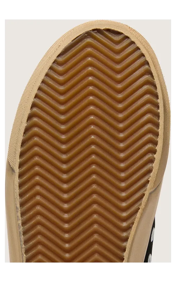 Golden Goose Super-Star Lab In Black Laminated Suede And Nylon With Raised Star And Laces With Crystals (GMF00997.F007985.90506) (5)