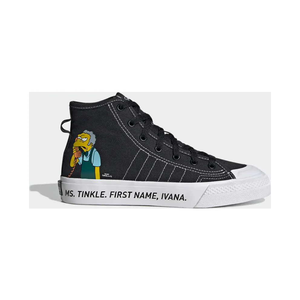 Adidas Nizza Hi RF Core Black / Core Black / Cloud White (GZ3538)