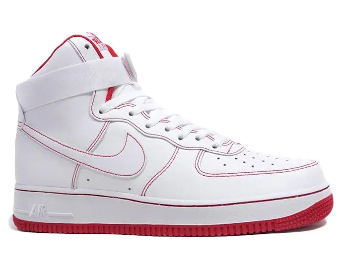 Nike Air Force 1 High ’07 White University Red (CV1753-100)