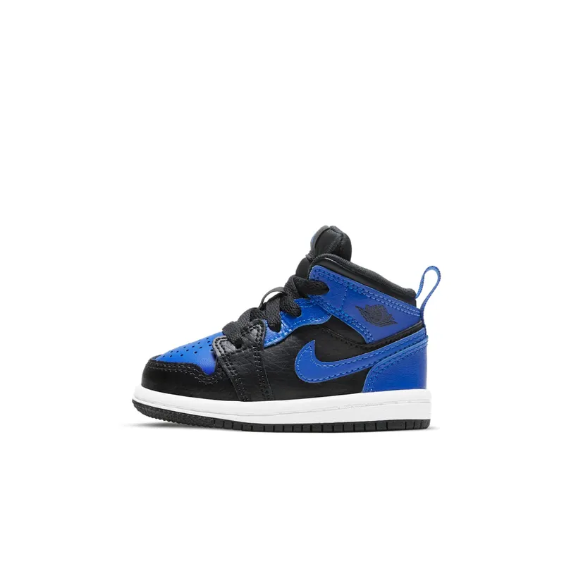 Jordan 1 Mid Hyper Royal (TD) Black/Hyper Royal/White (640735-077)