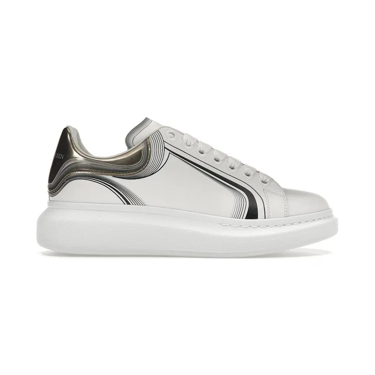 Alexander McQueen Oversized White Silver (750336WIDJP8834)