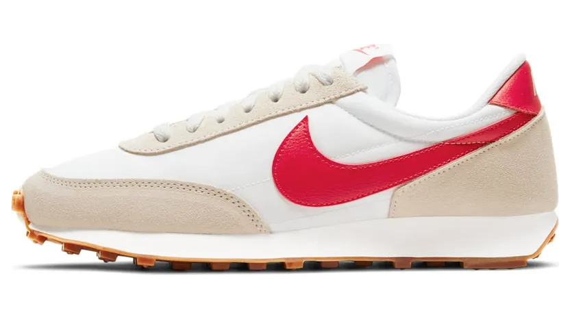 Nike Daybreak “Summit White / Light Orewood Brown / Gum Medium Brown / University Red” (CK2351-103)