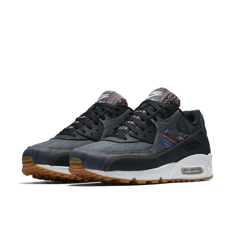 Nike Air Max 90 Afro Punk Dark Obsidian/Dark Obsidian-Summit White (700155-402)