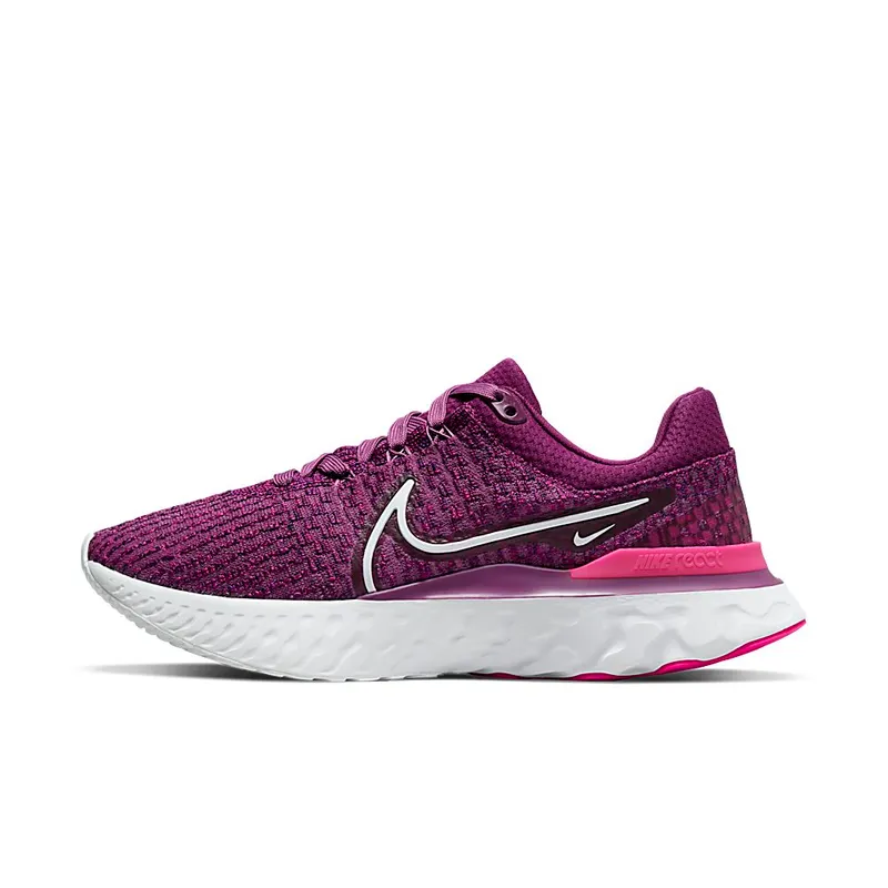 Nike React Infinity Run Flyknit 3 Road Running Purple (DD3024-500)