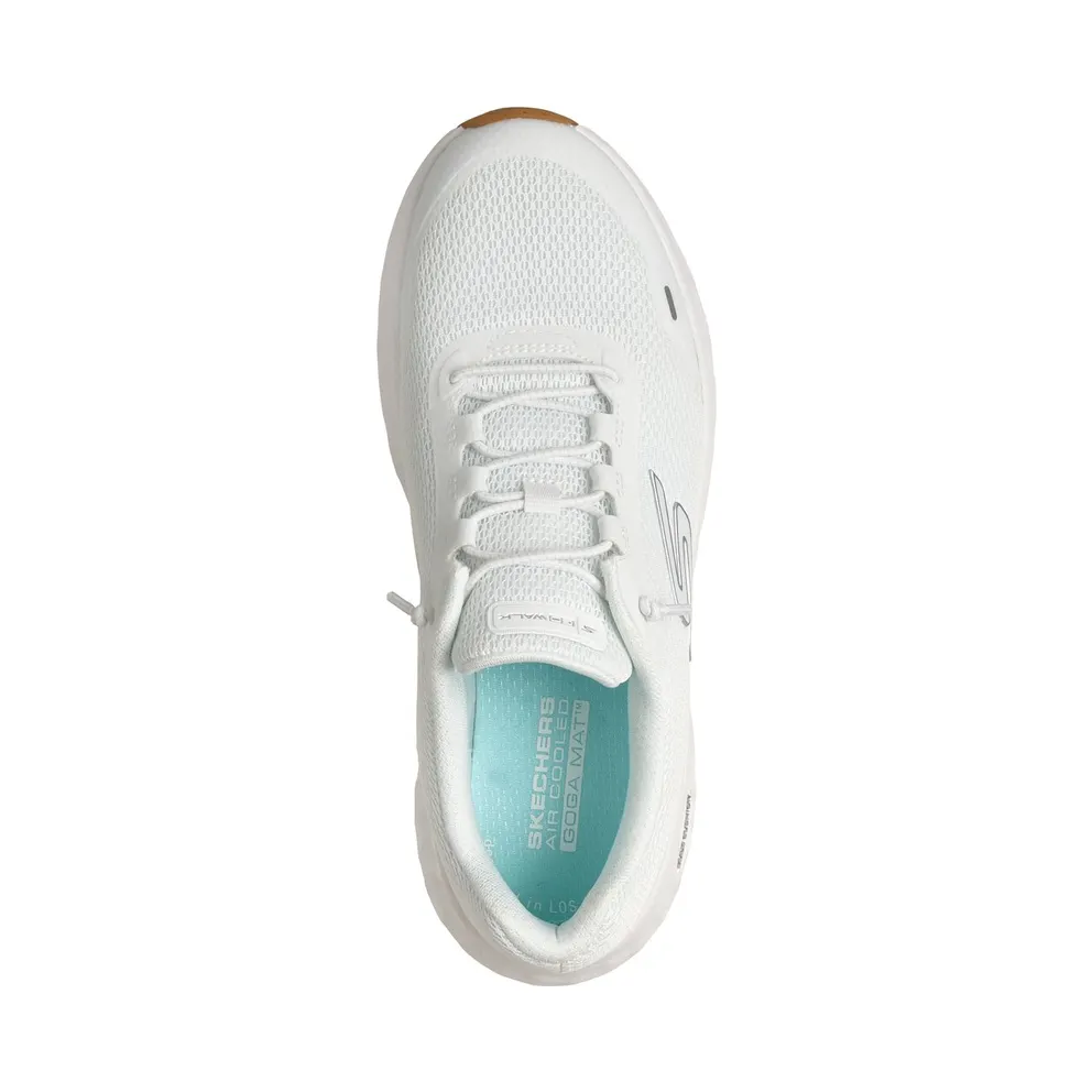 Skechers GO WALK Max Cushioning Flex Sneaker White/Silver