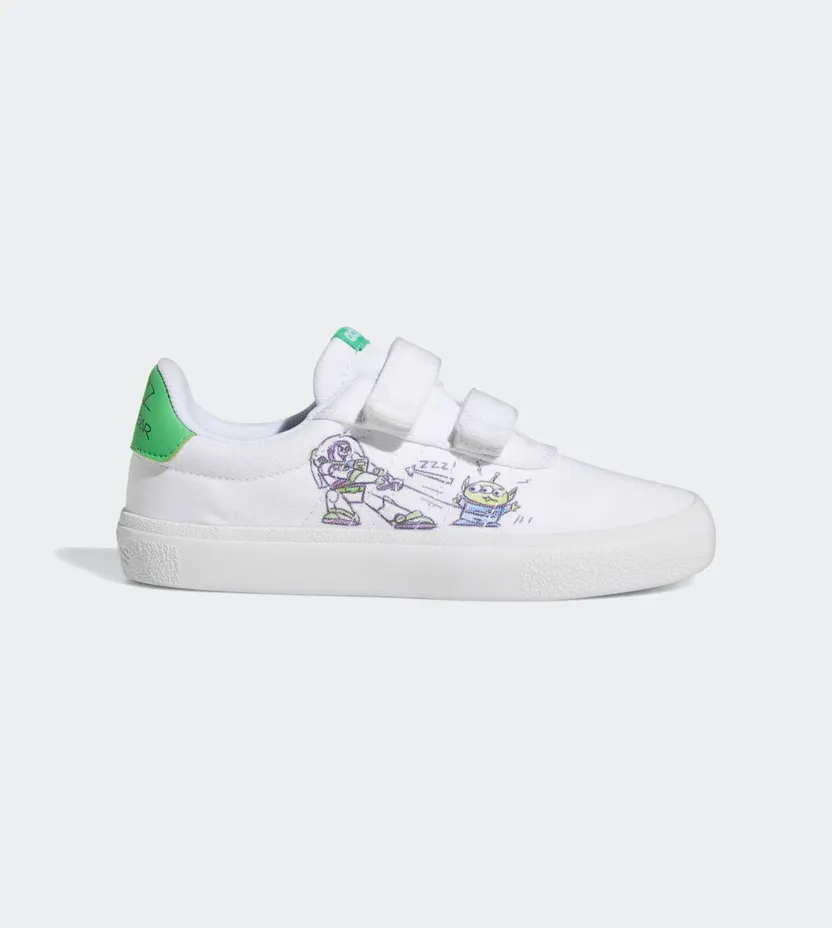adidas adidas x Disney Pixar Buzz Lightyear Vulc Raid3r Cloud White / Semi Solar Lime / Active Purple (GZ0625)