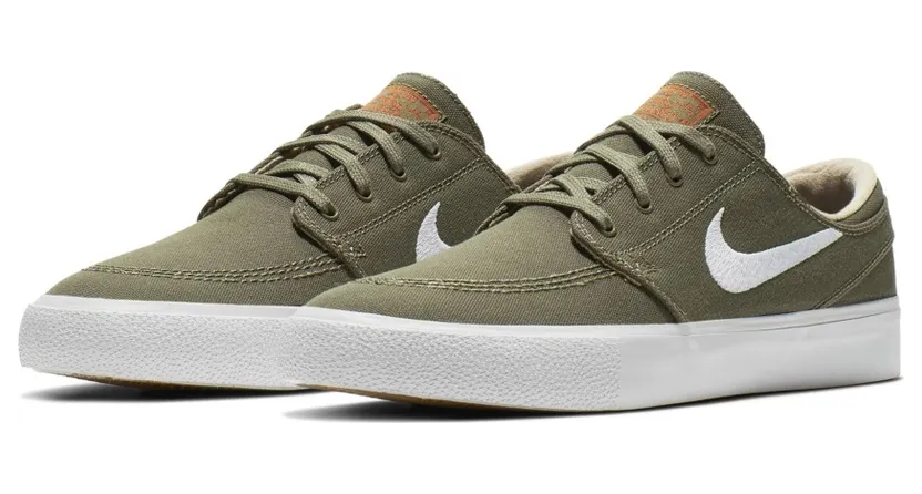 Nike SB Zoom Stefan Janoski Canvas RM Medium Olive