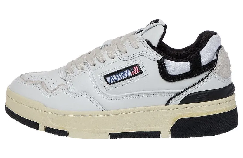 Autry CLC Low Mult / Mat White / Black (ROLWMM04) (4)