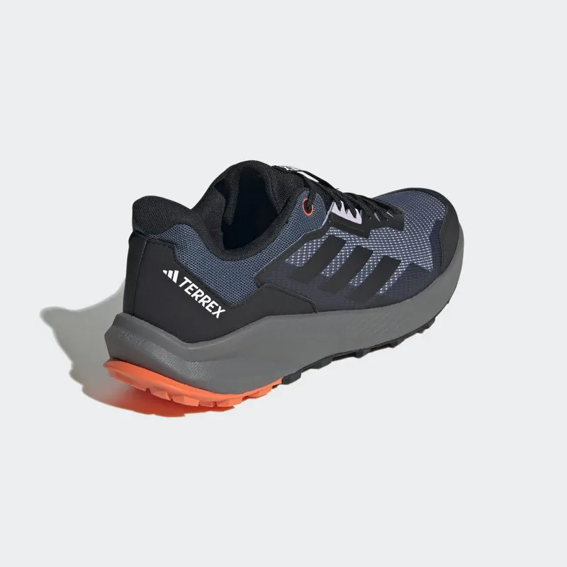 adidas Terrex Trail Rider Trail Running Wonder Steel / Core Black / Impact Orange (HR1157)