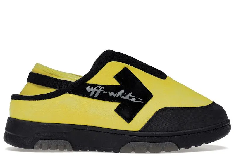 OFF-WHITE Out Of Office Mule Yellow Black (OMIA246F22LEA0011810)