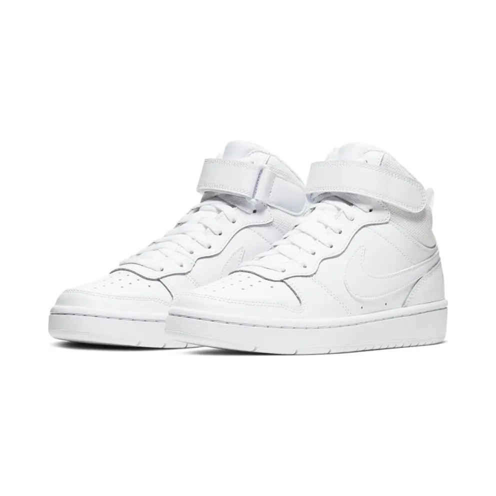 Nike Court Borough Mid 2 Older Kids’ White (CD7782-100)