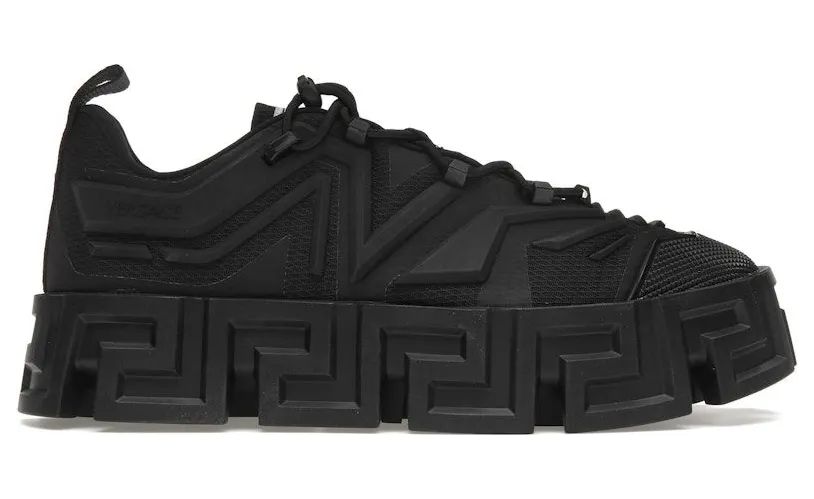 Versace Greca Labyrinth Lace-up Sneaker Black (1002189-1A01687-1B000)