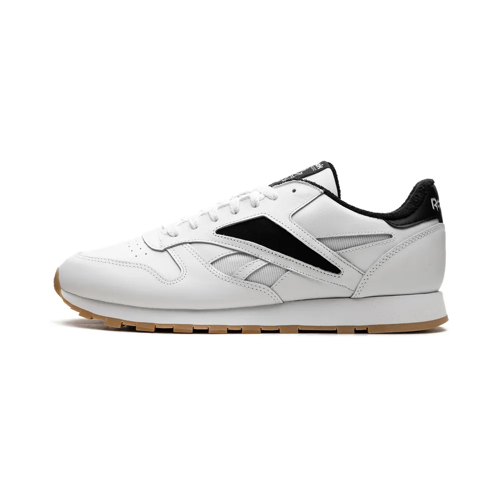 Reebok CL Leather Mark “White Black” (EF7850)