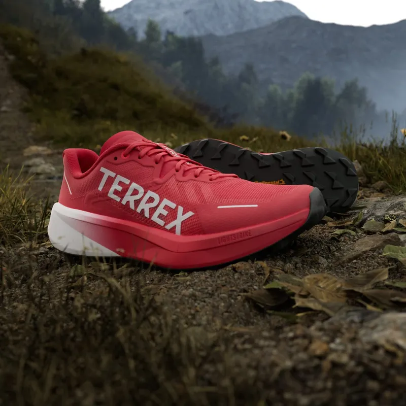 adidas Terrex Agravic 3 Trail Pure Ruby Dash Grey Cloud White (JR4030)